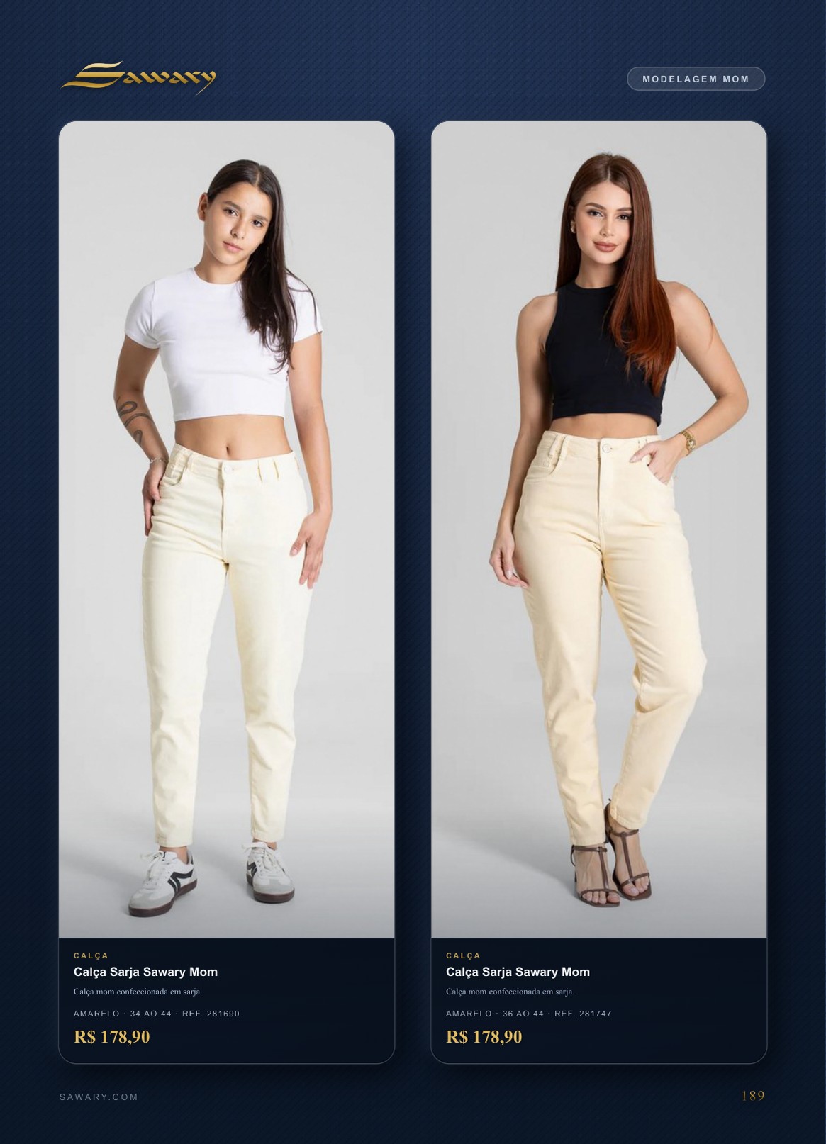 Catálogo Digital Sawary Jeans — Página 189