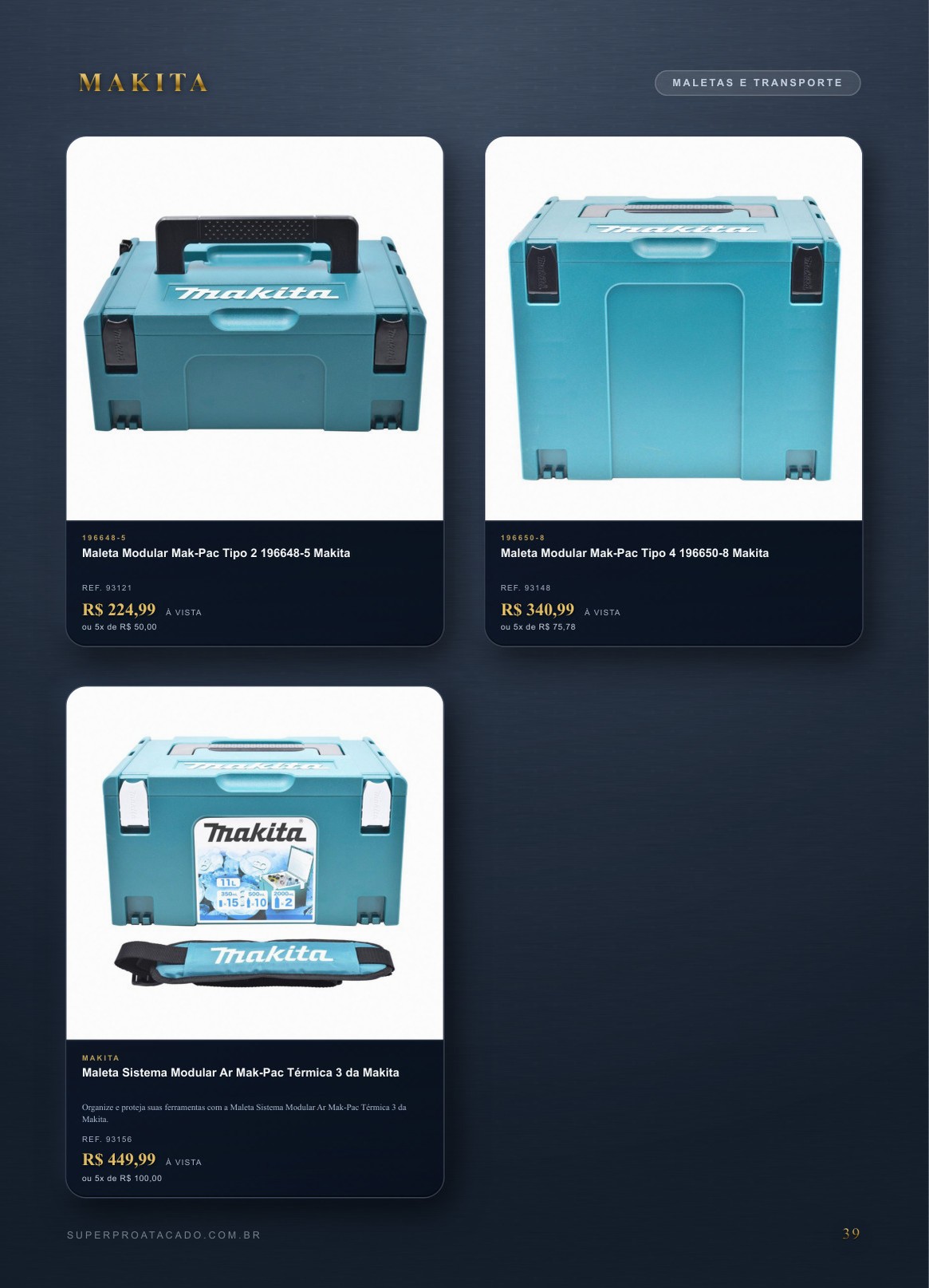 Catálogo Digital Makita — Página 39