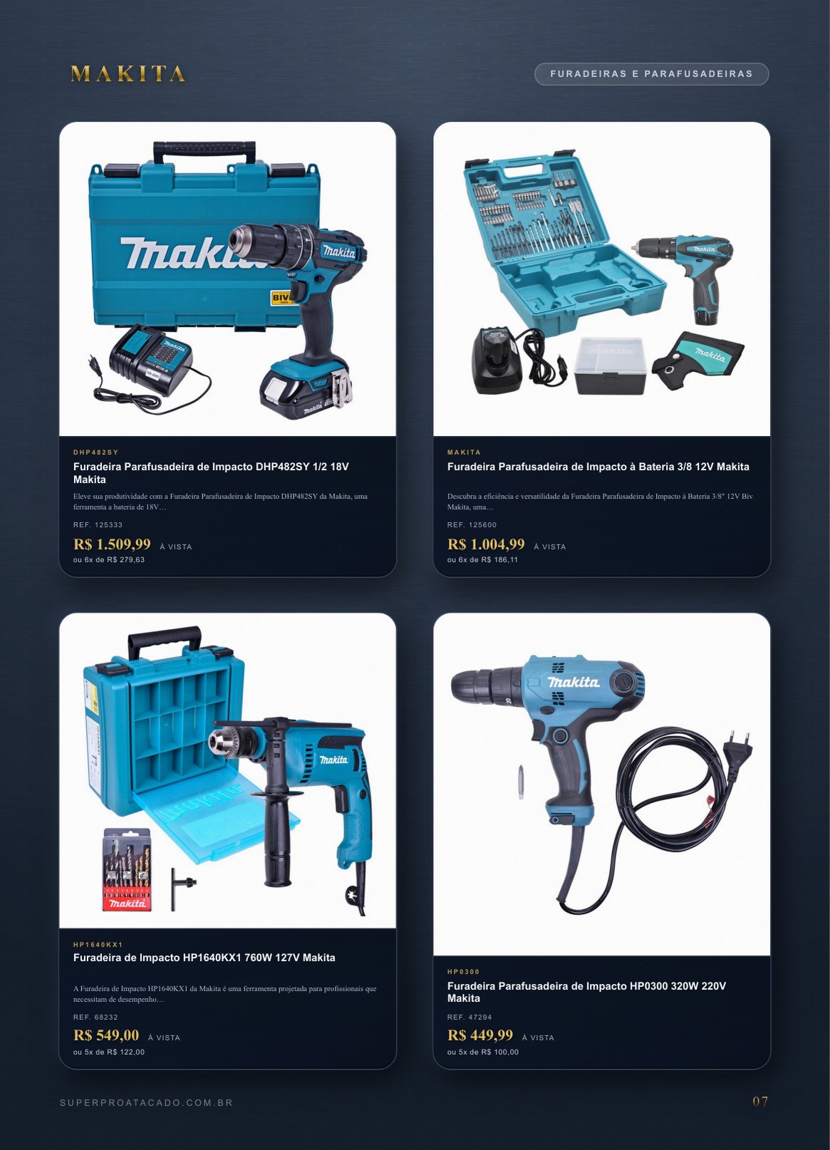 Catálogo Digital Makita — Página 7